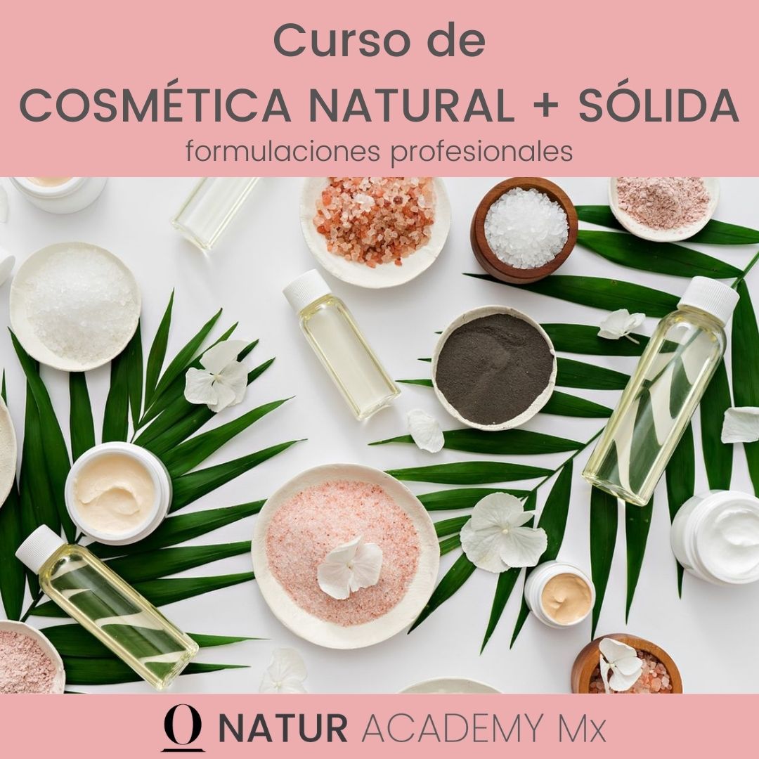 Imagen de curso de cosmética natural + sólida