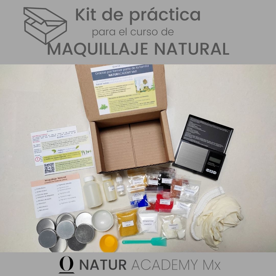 Kit de práctica para Maquillaje Natural - Natur Academy Mx